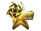 Sticker | Ninjas in Pyjamas (Gold) | Cluj-Napoca 2015 image