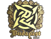 Sticker | Ninjas in Pyjamas (Gold) | Budapest 2025 image