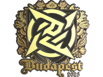 Sticker | Ninjas in Pyjamas (Gold) | Budapest 2025 image
