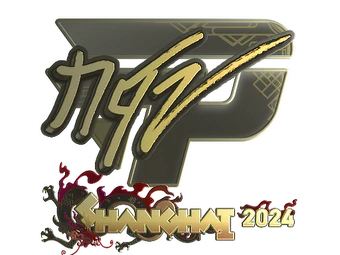 Sticker | NQZ (Gold) | Shanghai 2024 image