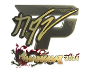 Sticker | NQZ (Gold) | Shanghai 2024 image