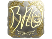 Sticker | br0 (Gold) | Austin 2025 image