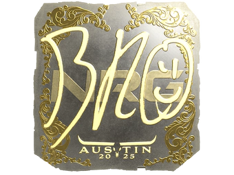 Sticker | br0 (Gold) | Austin 2025 image