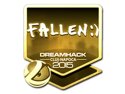 Sticker | FalleN (Gold) | Cluj-Napoca 2015 image