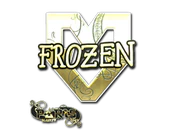 Sticker | frozen (Gold) | Paris 2023 image