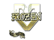 Sticker | frozen (Gold) | Paris 2023 image