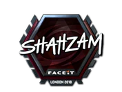 Sticker | ShahZaM (Foil) | London 2018 image