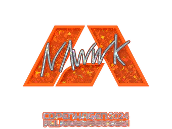 Sticker | nawwk (Glitter) | Copenhagen 2024 image