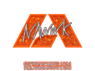Sticker | nawwk (Glitter) | Copenhagen 2024