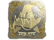 Sticker | MAJ3R (Gold) | Austin 2025 image