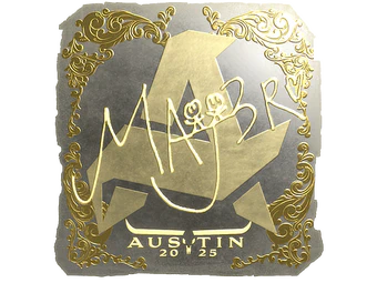 Sticker | MAJ3R (Gold) | Austin 2025 image