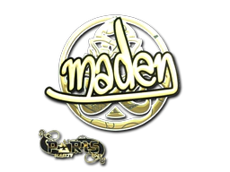 Sticker | maden (Gold) | Paris 2023 image