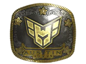 Sticker | HEROIC (Gold) | Austin 2025 image