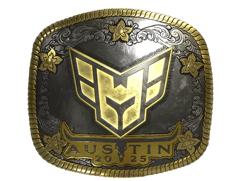 Sticker | HEROIC (Gold) | Austin 2025 image