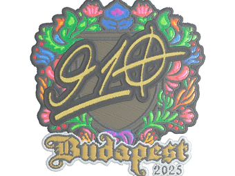 Sticker | 910 (Embroidered) | Budapest 2025 image