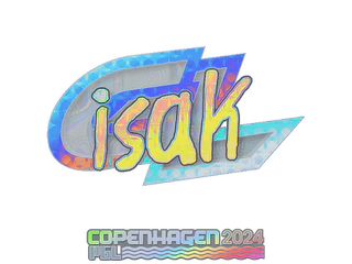 Sticker | isak (Holo) | Copenhagen 2024