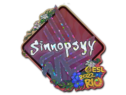 Sticker | sinnopsyy (Glitter) | Rio 2022