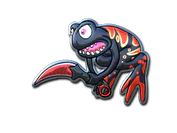 Sticker | Crimson Web Poison Frog (Foil) image