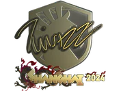 Sticker | Twistzz (Gold) | Shanghai 2024 image