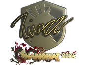 Sticker | Twistzz (Gold) | Shanghai 2024 image
