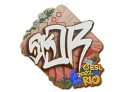 Sticker | sk0R | Rio 2022 image