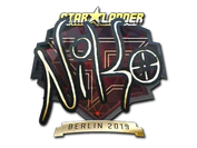 Sticker | NiKo (Gold) | Berlin 2019 image