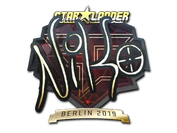 Sticker | NiKo (Gold) | Berlin 2019 image