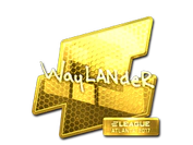 Sticker | wayLander (Gold) | Atlanta 2017 image