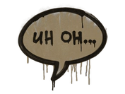 Sealed Graffiti | Uh Oh (Dust Brown) image