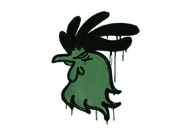 Sealed Graffiti | Cocky (Jungle Green) image