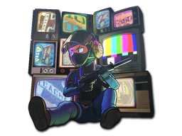 Sticker | TV Installation (Lenticular) image