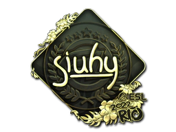 Sticker | siuhy (Gold) | Rio 2022 image