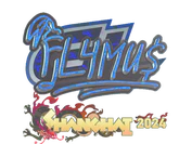 Sticker | FL4MUS (Holo) | Shanghai 2024 image