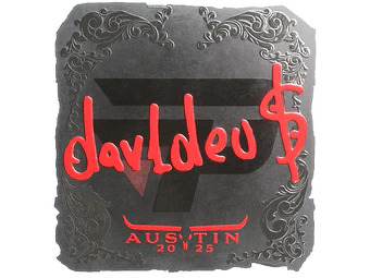 Sticker | dav1deuS (Foil) | Austin 2025 image