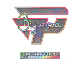 Sticker | biguzera (Holo) | Copenhagen 2024 image