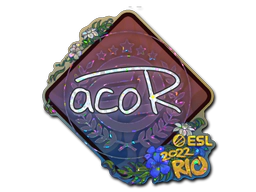 Sticker | acoR (Glitter) | Rio 2022 image