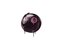 Sealed Graffiti | 8-Ball (Princess Pink)