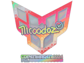Sticker | nicoodoz (Holo) | Copenhagen 2024 image