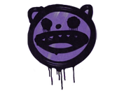 Sealed Graffiti | Happy Cat (Monster Purple) image