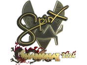 Sticker | Spinx (Gold) | Shanghai 2024 image