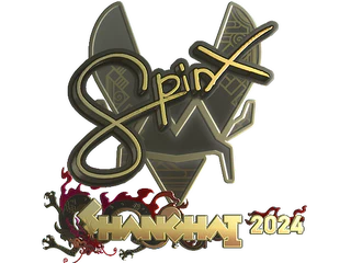 Sticker | Spinx (Gold) | Shanghai 2024