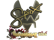 Sticker | Spinx (Gold) | Shanghai 2024 image