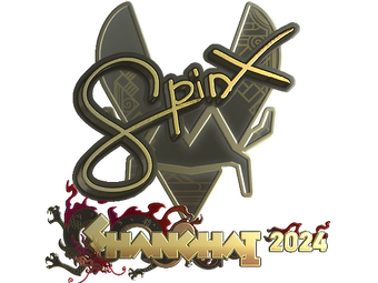 Sticker | Spinx (Gold) | Shanghai 2024 image