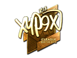 Sticker | Xyp9x (Gold) | Boston 2018 image