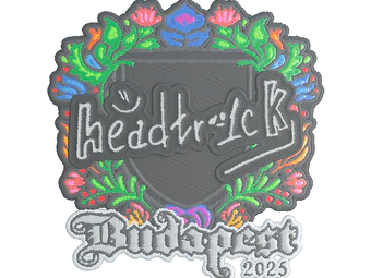 Sticker | headtr1ck (Embroidered) | Budapest 2025 image