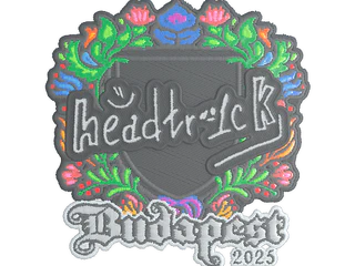 Sticker | headtr1ck (Embroidered) | Budapest 2025