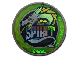 Sticker | Team Spirit (Holo) | Katowice 2019 image