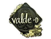 Sticker | v4lde (Gold) | Rio 2022 image