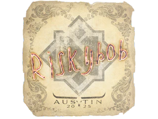 Sticker | riskyb0b | Austin 2025