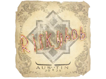 Sticker | riskyb0b | Austin 2025 image